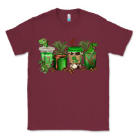 Burgundy t  rex coffee cups Classic Tee - texasbilliewilder