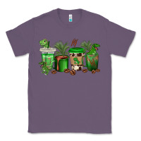 Lavender t  rex coffee cups Classic Tee - texasbilliewilder