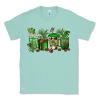 Seafoam t  rex coffee cups Classic Tee - texasbilliewilder