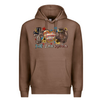 Chestnut faith love freedom usa Premium Hoodie - NancyCooperArtShop