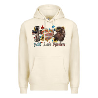 Tofu faith love freedom usa Premium Hoodie - NancyCooperArtShop