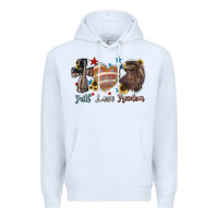 White faith love freedom usa Premium Hoodie - NancyCooperArtShop