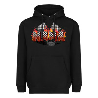 Black race nana Heavyweight Hoodie - Zillion Design Studio