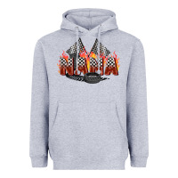Heather Grey race nana Heavyweight Hoodie - Zillion Design Studio