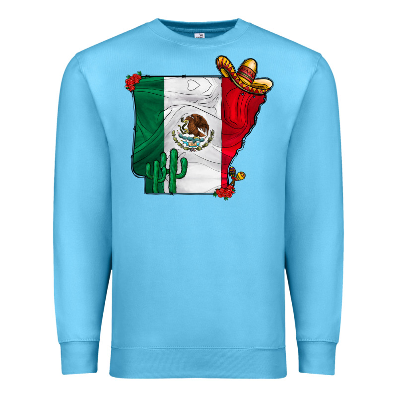 Mexica Oklahama Premium Sweatshirt by CowhideDigitalArt | Teevron