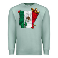 Seafoam mexica oklahama Premium Sweatshirt - CowhideDigitalArt