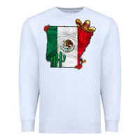 White mexica oklahama Premium Sweatshirt - CowhideDigitalArt