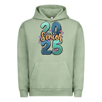 Pigment Oil Green senior 2025 Urban Hoodie - MaliasSmallBusiness