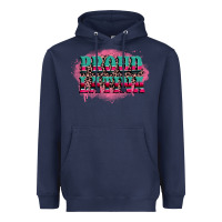 Navy proud latina Heavyweight Hoodie - CTS Tumbler Store