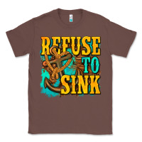 Chestnut refuse to sink western Classic Tee - texasbilliewilder