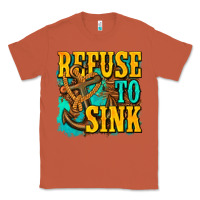 Copper refuse to sink western Classic Tee - texasbilliewilder