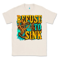 Natural refuse to sink western Classic Tee - texasbilliewilder