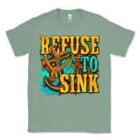 Sage refuse to sink western Classic Tee - texasbilliewilder