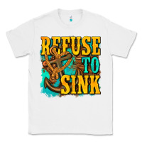 White refuse to sink western Classic Tee - texasbilliewilder