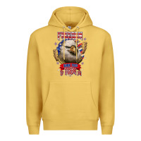 Antique Gold freedom born free tour 1776 Premium Hoodie - NancyCooperArtShop