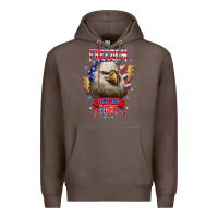 Coffee freedom born free tour 1776 Premium Hoodie - NancyCooperArtShop