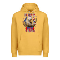 Mustard freedom born free tour 1776 Premium Hoodie - NancyCooperArtShop