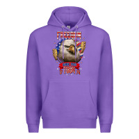 Purple freedom born free tour 1776 Premium Hoodie - NancyCooperArtShop