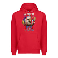 Red freedom born free tour 1776 Premium Hoodie - NancyCooperArtShop