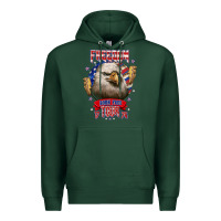 Sports Green freedom born free tour 1776 Premium Hoodie - NancyCooperArtShop