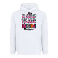 White race track mom Heavyweight Hoodie - Zillion Design Studio