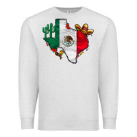 Oatmeal Heather mexica texas Premium Sweatshirt - CowhideDigitalArt