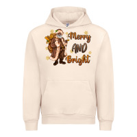 Sandshell merry and bright black santa Urban Hoodie - MaliasSmallBusiness