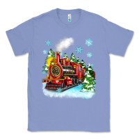 Colony Blue christmas polar express Classic Tee - Zillion Design Studio