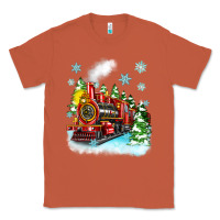 Copper christmas polar express Classic Tee - Zillion Design Studio
