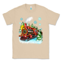 Mushroom christmas polar express Classic Tee - Zillion Design Studio