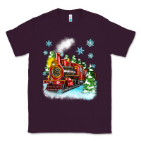 Plum christmas polar express Classic Tee - Zillion Design Studio