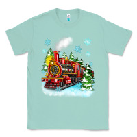 Seafoam christmas polar express Classic Tee - Zillion Design Studio