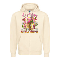 Sandshell stay trippy little hippie tbw Zipper Hoodie - texasbilliewilder