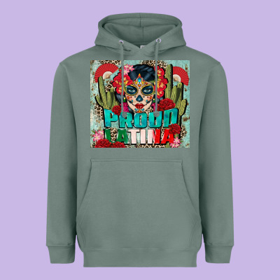 Proud Latina Tumbler 3 Heavyweight Hoodie Designed By Cts Tumbler Store