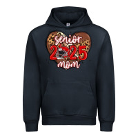Navy senior 2025 mom football Urban Hoodie - MaliasSmallBusiness