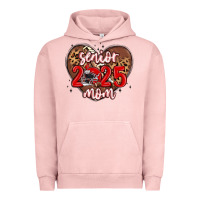 Pigment Salmon senior 2025 mom football Urban Hoodie - MaliasSmallBusiness