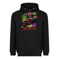 Black ready to crush 1st grade Heavyweight Hoodie - Zillion Design Studio
