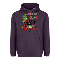 Plum ready to crush 1st grade Heavyweight Hoodie - Zillion Design Studio