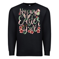 Black Easter Day Happy Easter y'all Premium Sweatshirt - OliviaCreatesArt