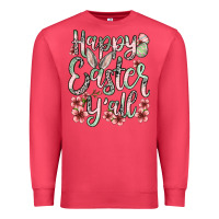 Cardinal Easter Day Happy Easter y'all Premium Sweatshirt - OliviaCreatesArt