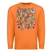 Carrot Easter Day Happy Easter y'all Premium Sweatshirt - OliviaCreatesArt