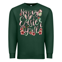 Sports Green Easter Day Happy Easter y'all Premium Sweatshirt - OliviaCreatesArt