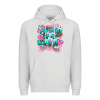 Dove Grey nursing is a work of Premium Hoodie - BarkalooDesign