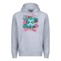 Heather Grey nursing is a work of Premium Hoodie - BarkalooDesign