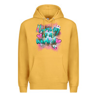 Mustard nursing is a work of Premium Hoodie - BarkalooDesign