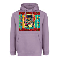 Lavender sugar skull tumbler 3 Heavyweight Hoodie - CTS Tumbler Store