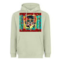 Matcha sugar skull tumbler 3 Heavyweight Hoodie - CTS Tumbler Store
