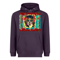 Plum sugar skull tumbler 3 Heavyweight Hoodie - CTS Tumbler Store