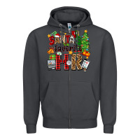 Smoke santa's favorite hr Zipper Hoodie - Zillion Design Studio