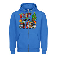 True Royal santa's favorite hr Zipper Hoodie - Zillion Design Studio